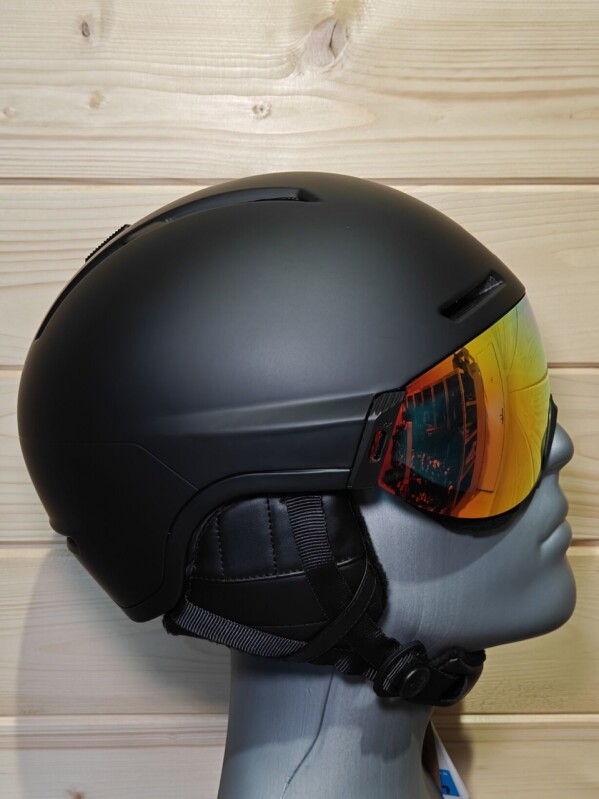 PRILBA SINNER MONTBLANC VISOR MATTE BLACK 55-58CM